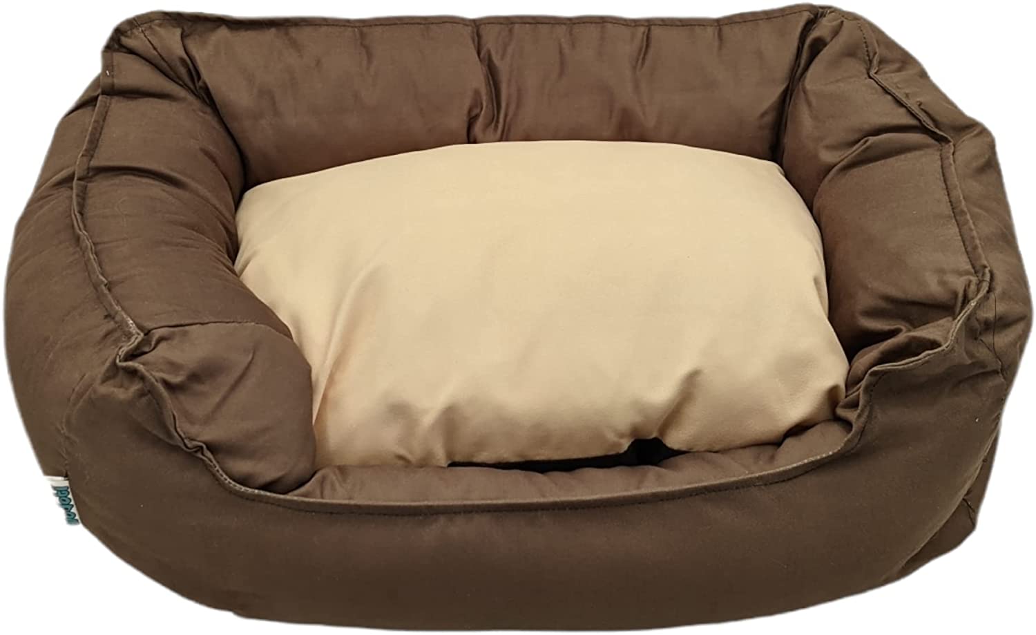 Cama Lisa de Color Marrón Wodoti De Luxe - astorpet
