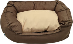 Cama Lisa de Color Marrón Wodoti De Luxe - astorpet