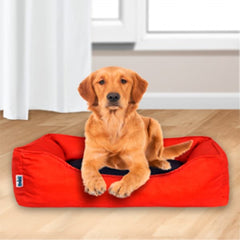 Cama Lisa de Color Rojo Wodoti - astorpet